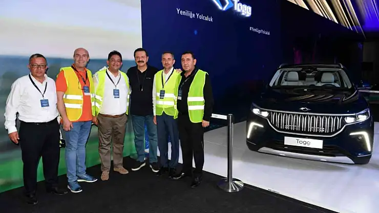 ETSO Başkanı Arslan TOGG'u inceledi