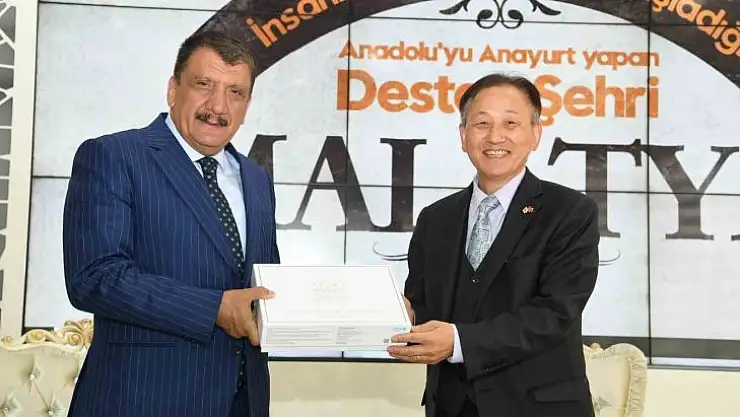 Güney Kore Belediyeler Birliği Malatya'da konteyner kent kuruyor