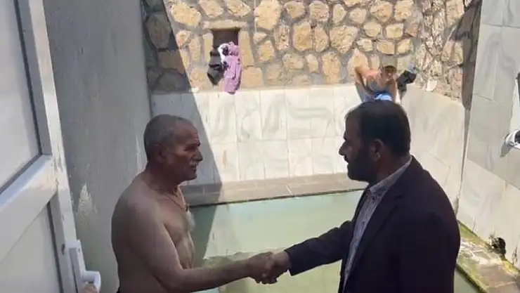 Hani'de bulunan Aynkaris suyu modern havuzuyla şifa dağıtıyor