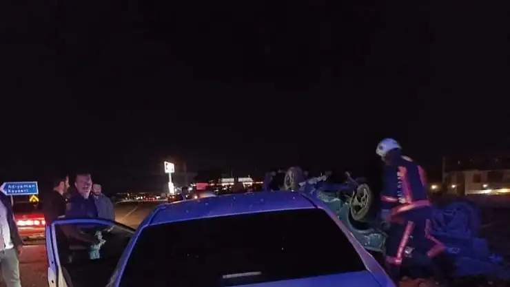 İki araç çarpıştı: 7 yaralı