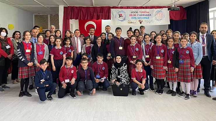 Keban'da 4006-TÜBİTAK Bilim Fuarı