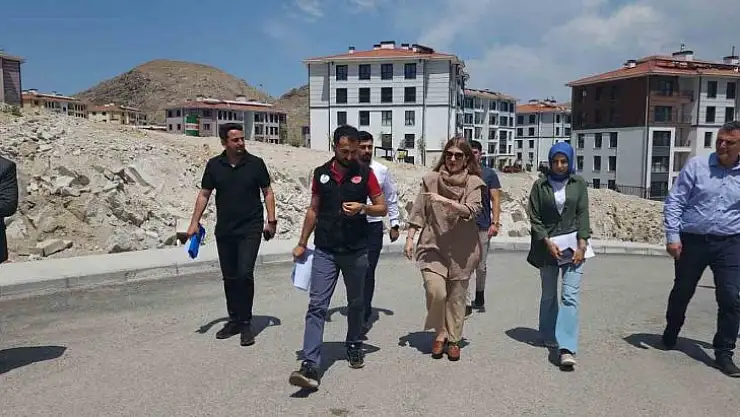 Malatya'da deprem konutları teslime hazırlanıyor