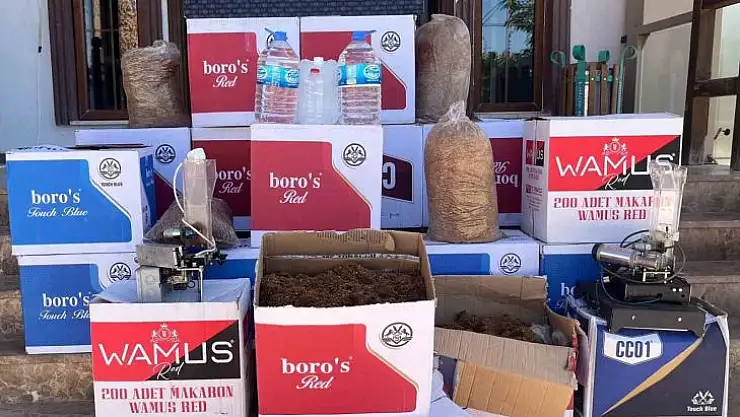 Malatya'da kaçakçılık operasyonu
