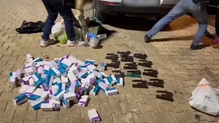 Malatya'da silah kaçakçılığı operasyonu: 6 gözaltı