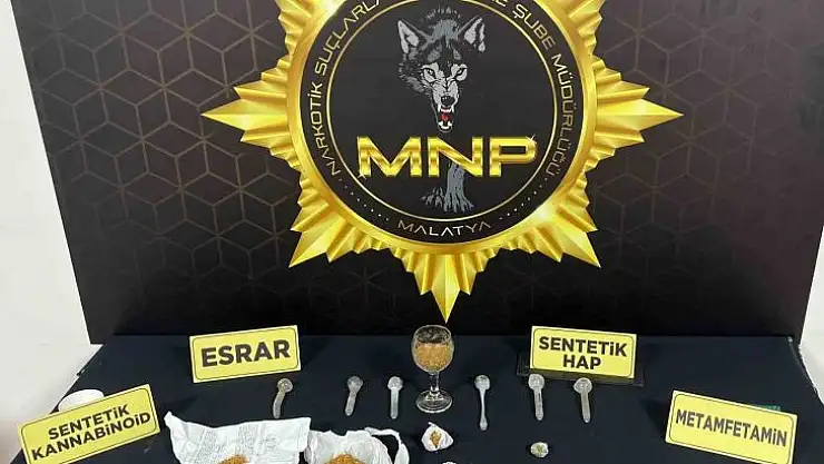 Malatya'da torbacı operasyonu: 3 tutuklama