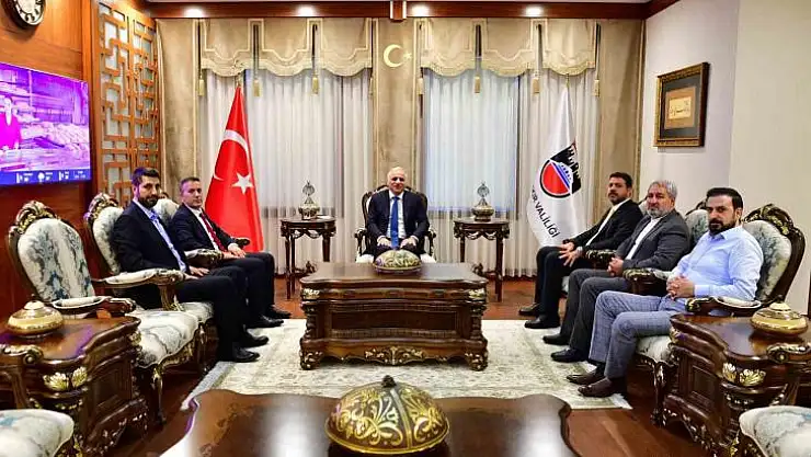 MÜSİAD Diyarbakır heyeti Vali Zorluoğlu ile kenti kalkındırma hedeflerini masaya yatırdı