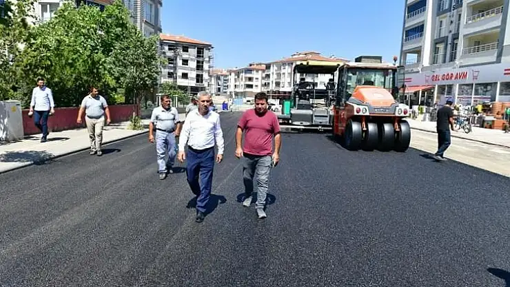 Samanlı'da yol çalışmaları devam ediyor