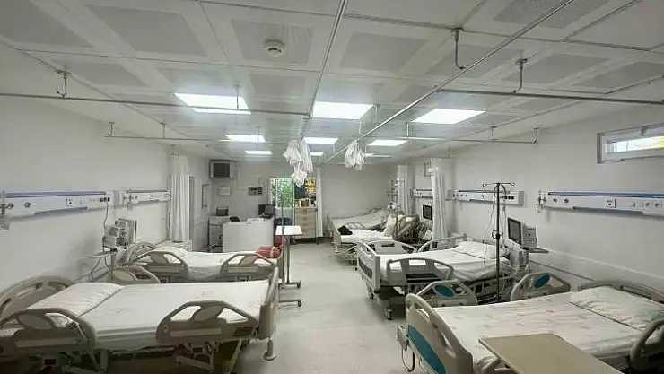 Selahaddin Eyyubi Devlet Hastanesi'nde 10 yataklı monitörlü gözlem odası hizmet vermeye başladı