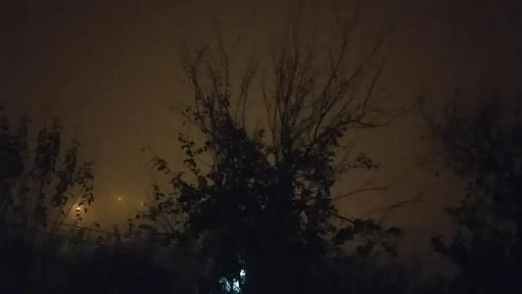 Silvan, sis içinde kayboldu