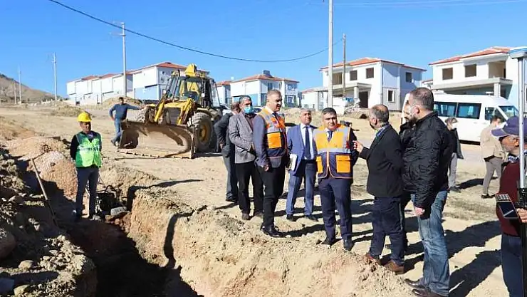 Tutşi Ergani Orhan Doğan Caddesini denetledi