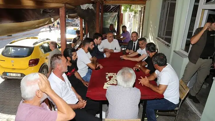 Vali Özkan vatandaşlarla bir araya geldi