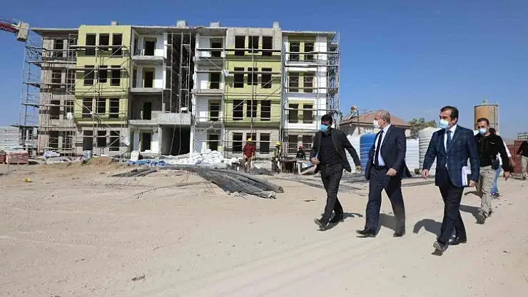 Vali Toraman, kentsel dönüşüm alanında incelemelerde bulundu