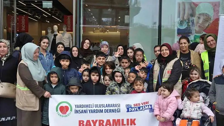Yardım derneği Diyarbakır'da depremzede çocukları unutmadı