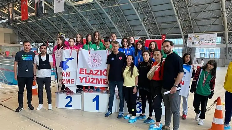 Yüzmede Elazığ takımları Türkiye finallerinde