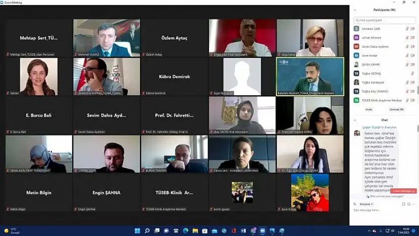 FÜ'de TÜSEB bilgilendirme toplantısı yapıldı