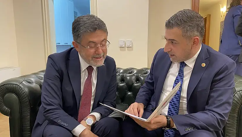 Milletvekili Işıkver Elazığ'ın tarım dosyasını Bakan Yumaklı'ya sundu