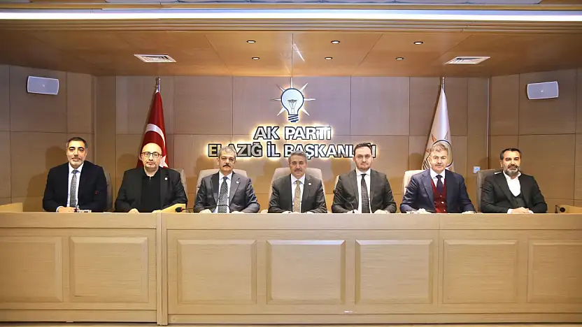 Genel Merkez'den Elazığ'a yakın markaj: Koordinatör Alkayış teşkilatla buluştu!