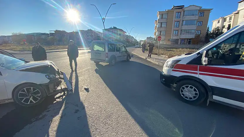 Elazığ'da trafik kazası: 1 yaralı