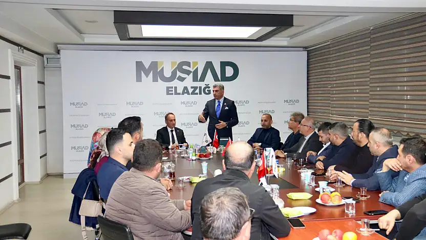 CHP'li Erol, Elazığ iş dünyasıyla buluştu