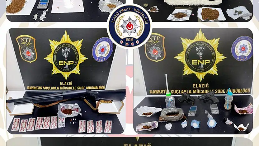 Elazığ'da huzur mesaisi!