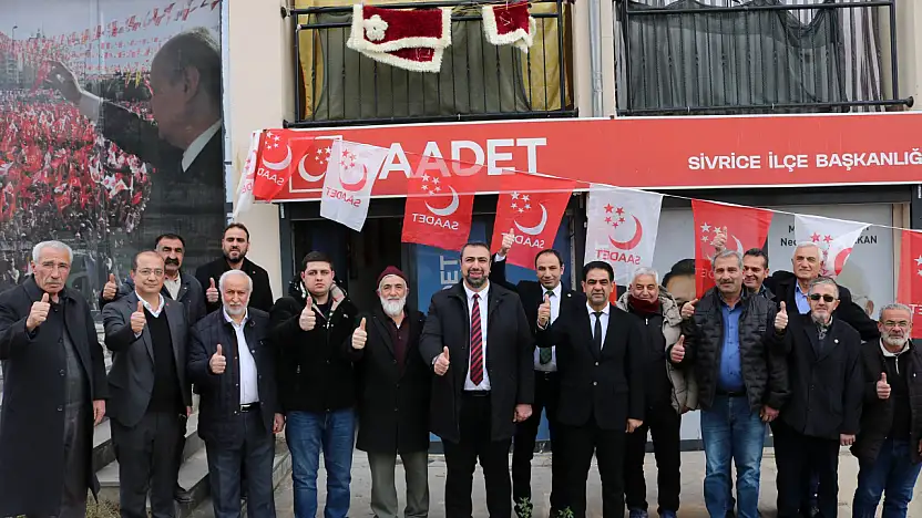 Saadet Partisi Sivrice ilçe kongresi yapıldı