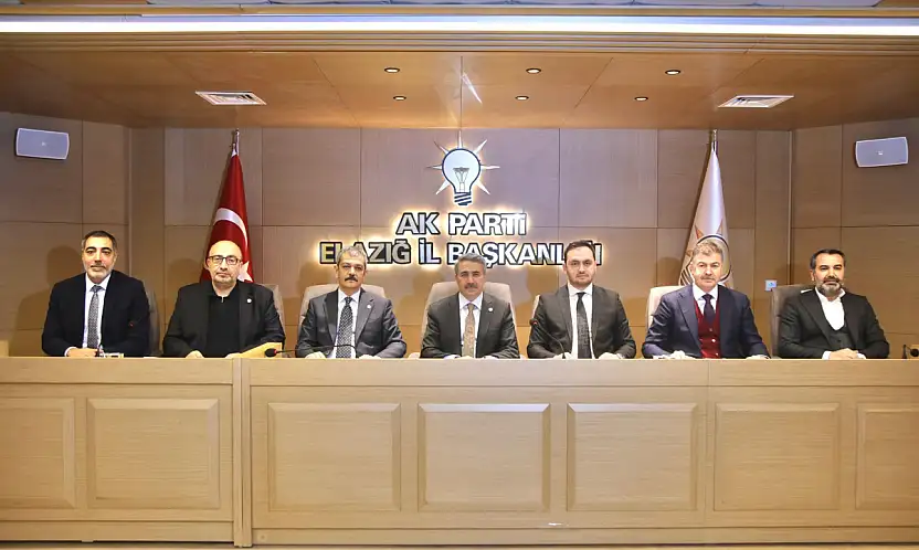 Genel Merkez'den Elazığ'a yakın markaj: Koordinatör Alkayış teşkilatla buluştu!