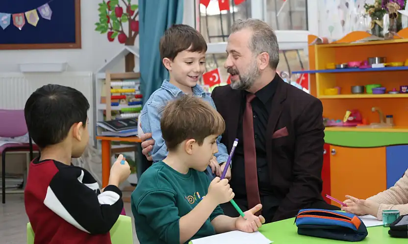 Beraat Şahin'den Fırat Anaokulu'na Ziyaret