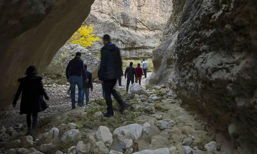 Doğa ananın gizli ajandası: İşte Saklıkapı ve Karaleylek kanyonları
