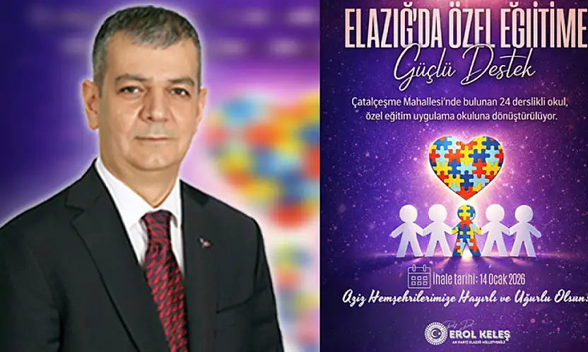 Keleş: 'Özel eğitimde ihtiyaçlara cevap vereceğiz!'