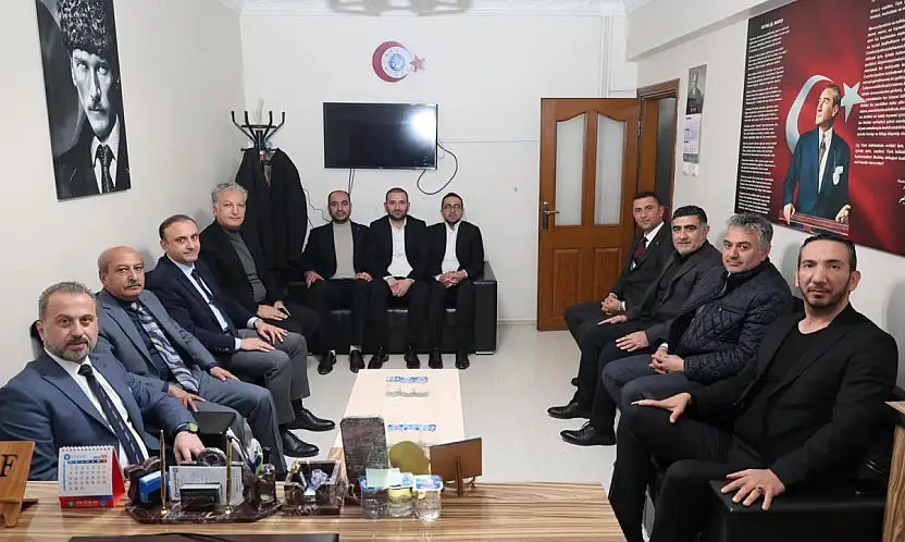 Elazığ İl Milli Eğitim Müdürü Şahin'den Türk Eğitim-Sen'e ziyaret