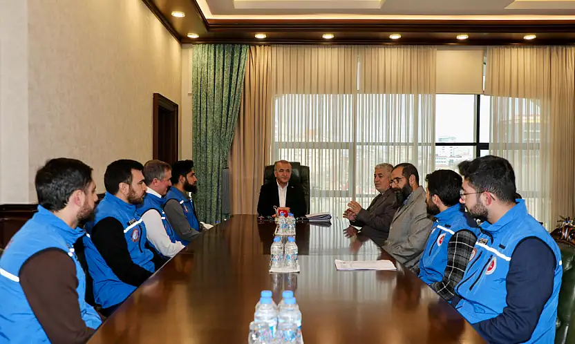 İl Müftüsü Bingöl'den Vali Hatipoğlu'na ziyaret