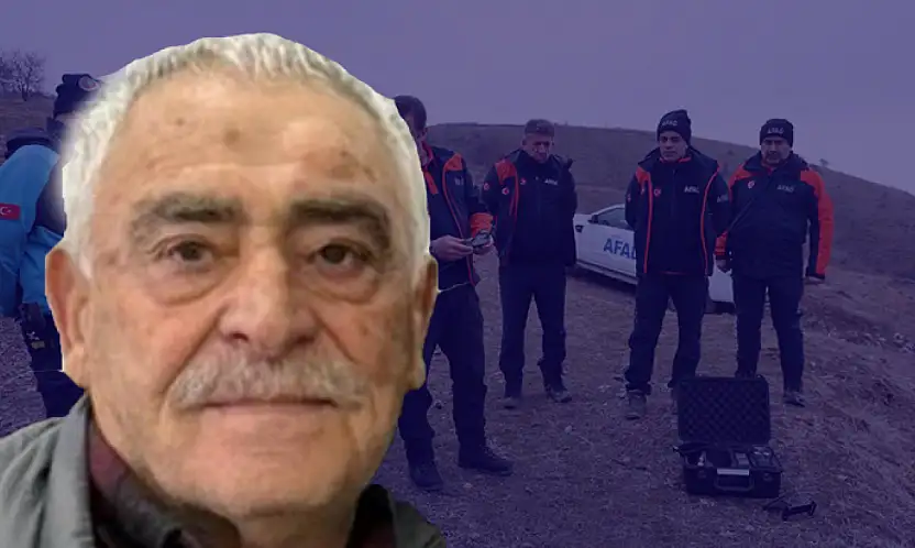 Kayıp İbrahim Kaya için dron destekli arama: 40 kişilik ekip sahayı didik didik ediyor