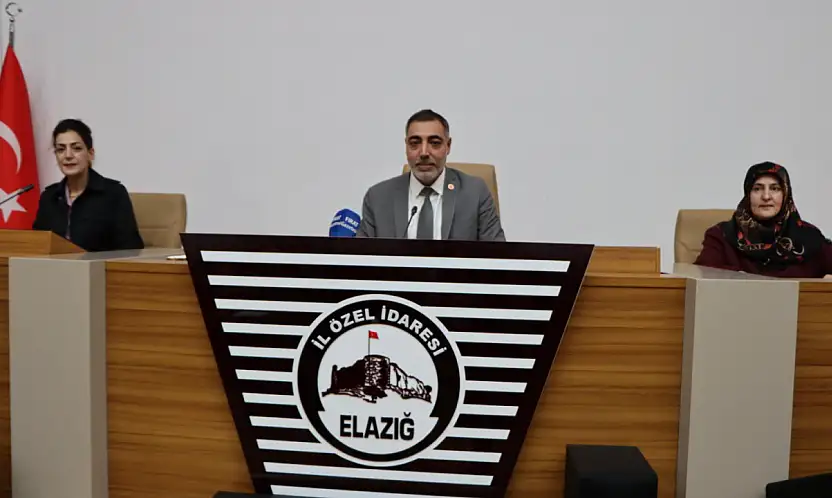 Elazığ İl Genel Meclisi'nden iki önemli proje kararı