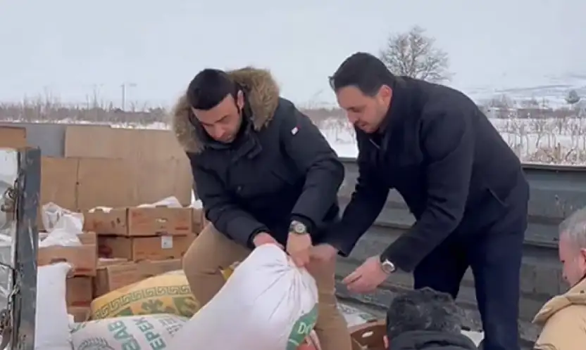 Sencer Selmanoğlu kar kış demedi: Elazığ'da can dostlar için seferberlik başlattı!