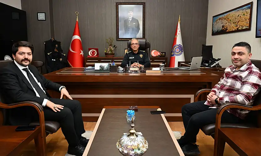 Türk Büro-Sen'den Emniyet Müdürü Karayel'e Ziyaret