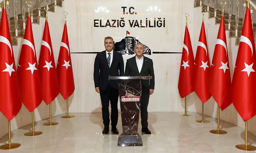 Vekil Nazırlı ve Ramazan Bingöl, Vali Hatipoğlu'nu ziyaret etti