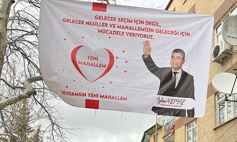 Yeni Mahalle Muhtarı Yılmaz'dan Sevgililer Günü'nde anlamlı mesaj